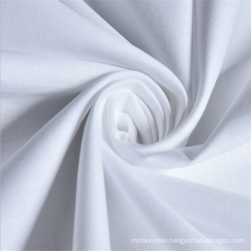 Wholesale Plain white 180 thread count 100% cotton fabric with roll packaging